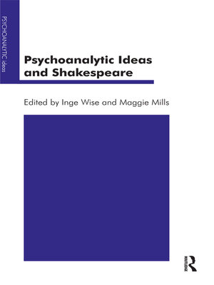 cover image of Psychoanalytic Ideas and Shakespeare